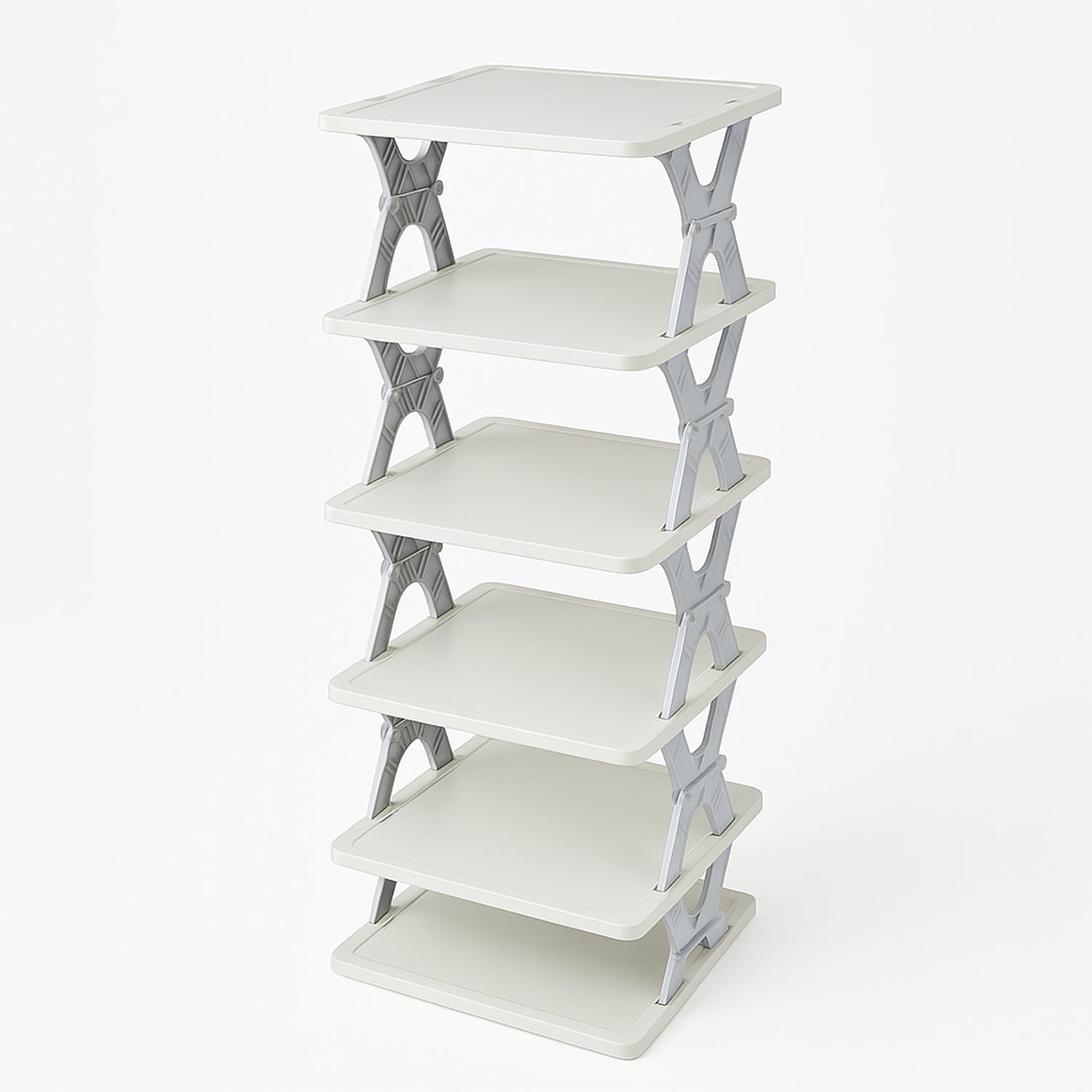 Smart 6-Layer Shoe Rack – Foldable, Collapsible & Heavy-Duty Plastic Stand for Home Entryway Storage Organizer (Mix Color) Smart 6-Layer Shoe Rack – Foldable, Collapsible & Heavy-Duty Plastic Stand for Home Entryway Storage Organizer (Mix Color)